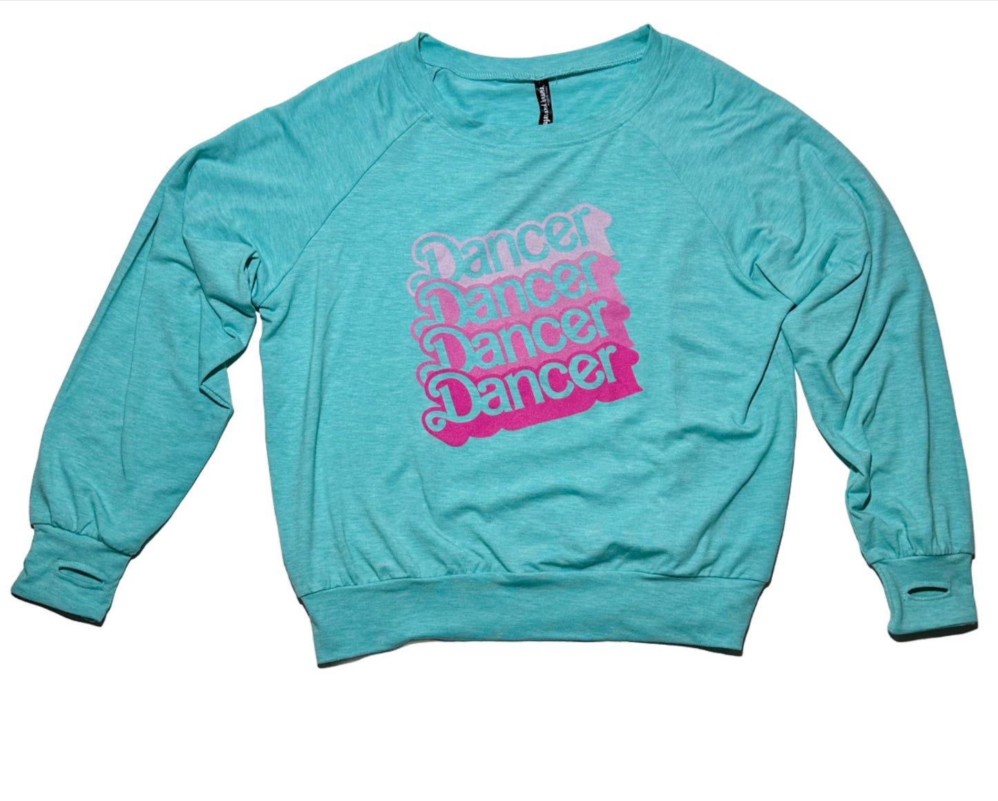 Aqua Raglan Barbie Dancer