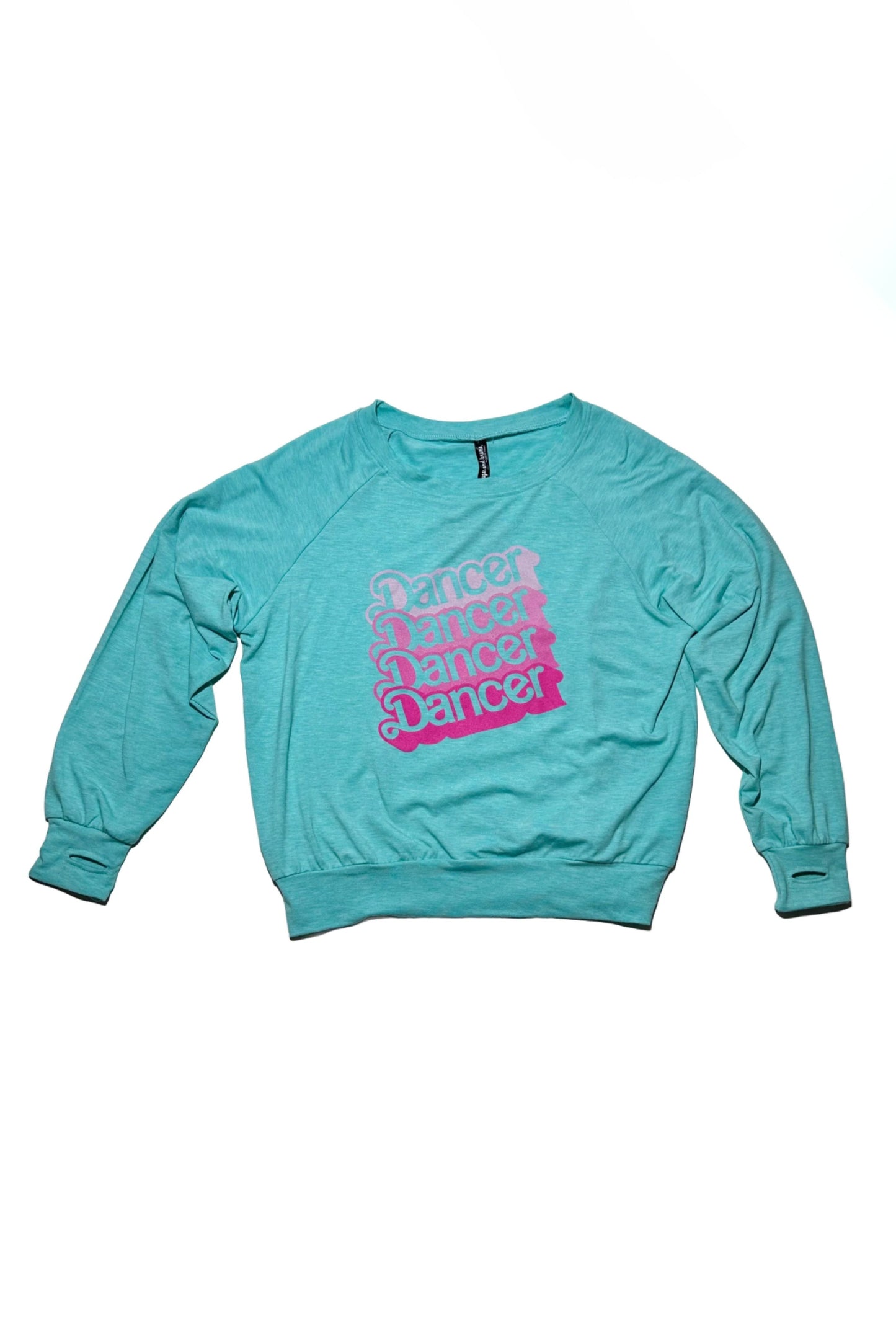 Aqua Raglan Barbie Dancer