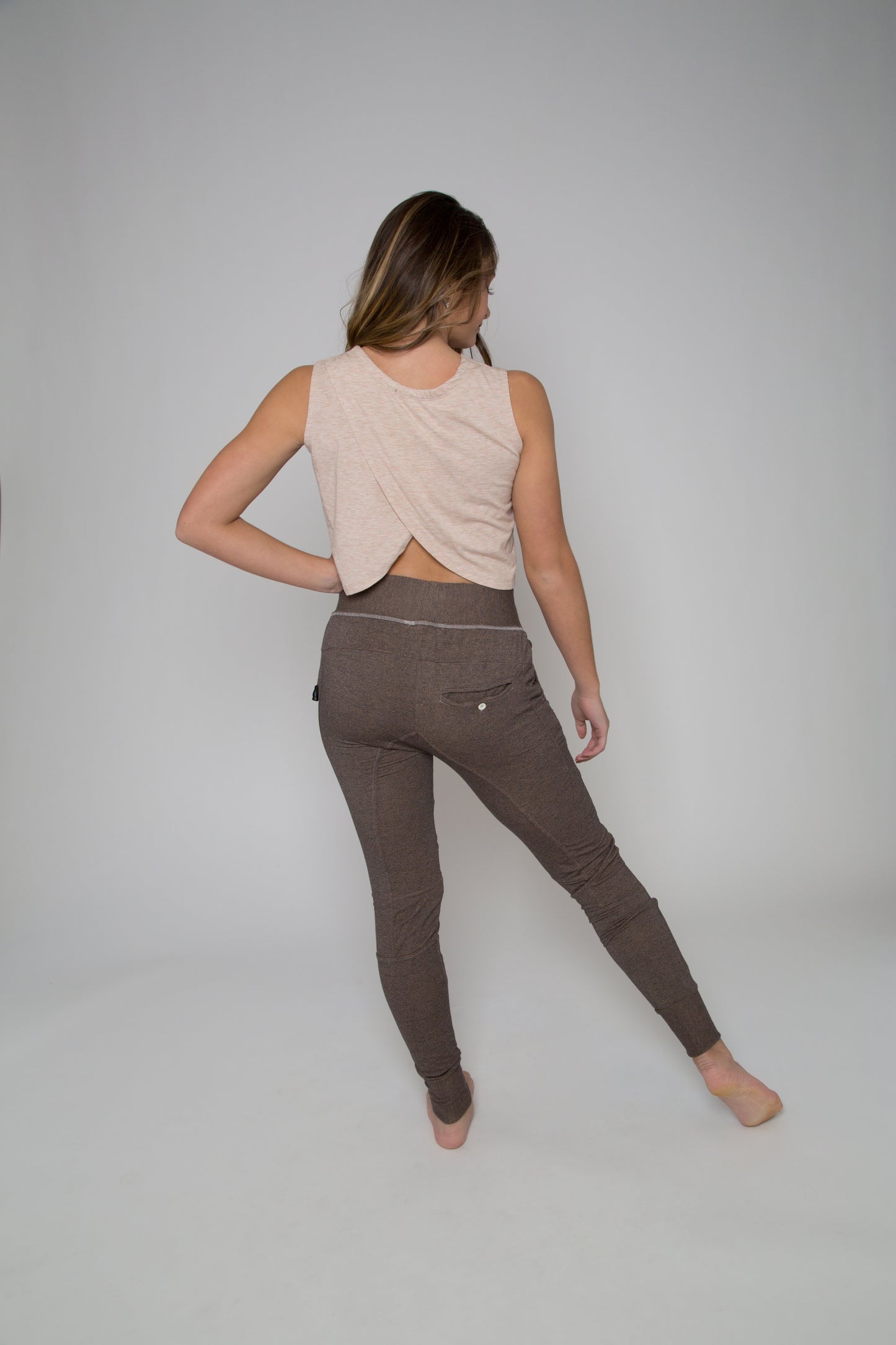 Curtain Call Top , Sand