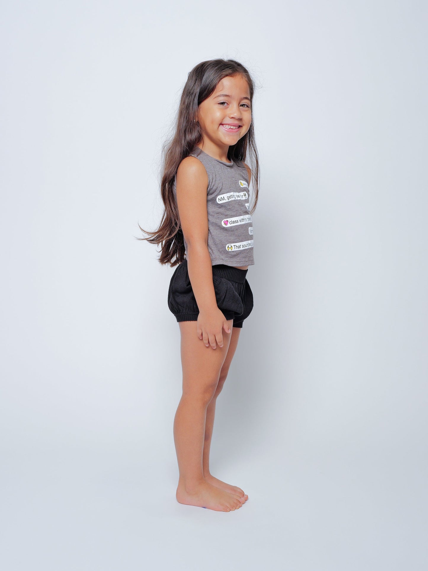 Talk Bubble Emoji Itty Bitty Curtain Call Top