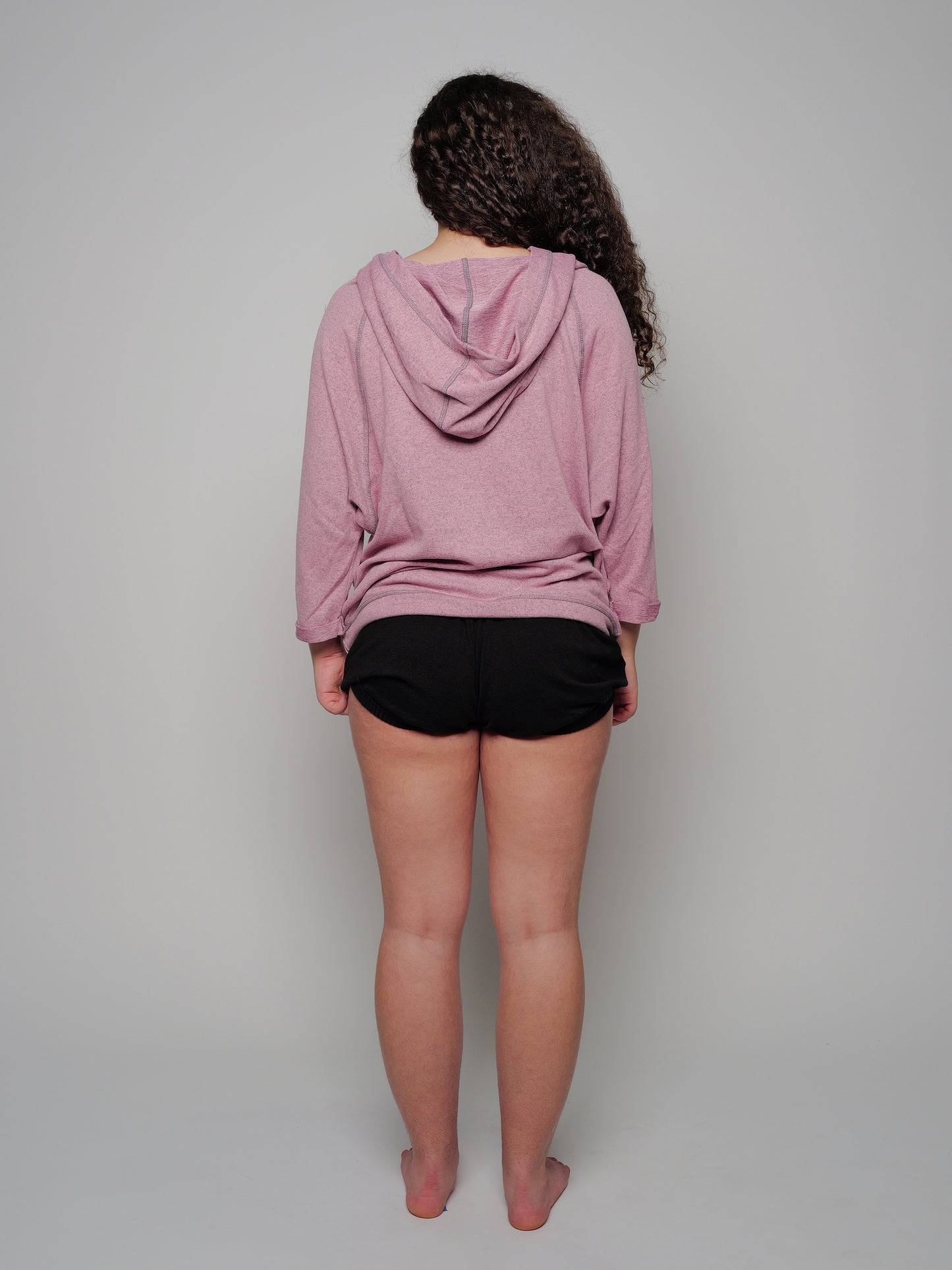 Pink Embroidered Kathryn Hoodie