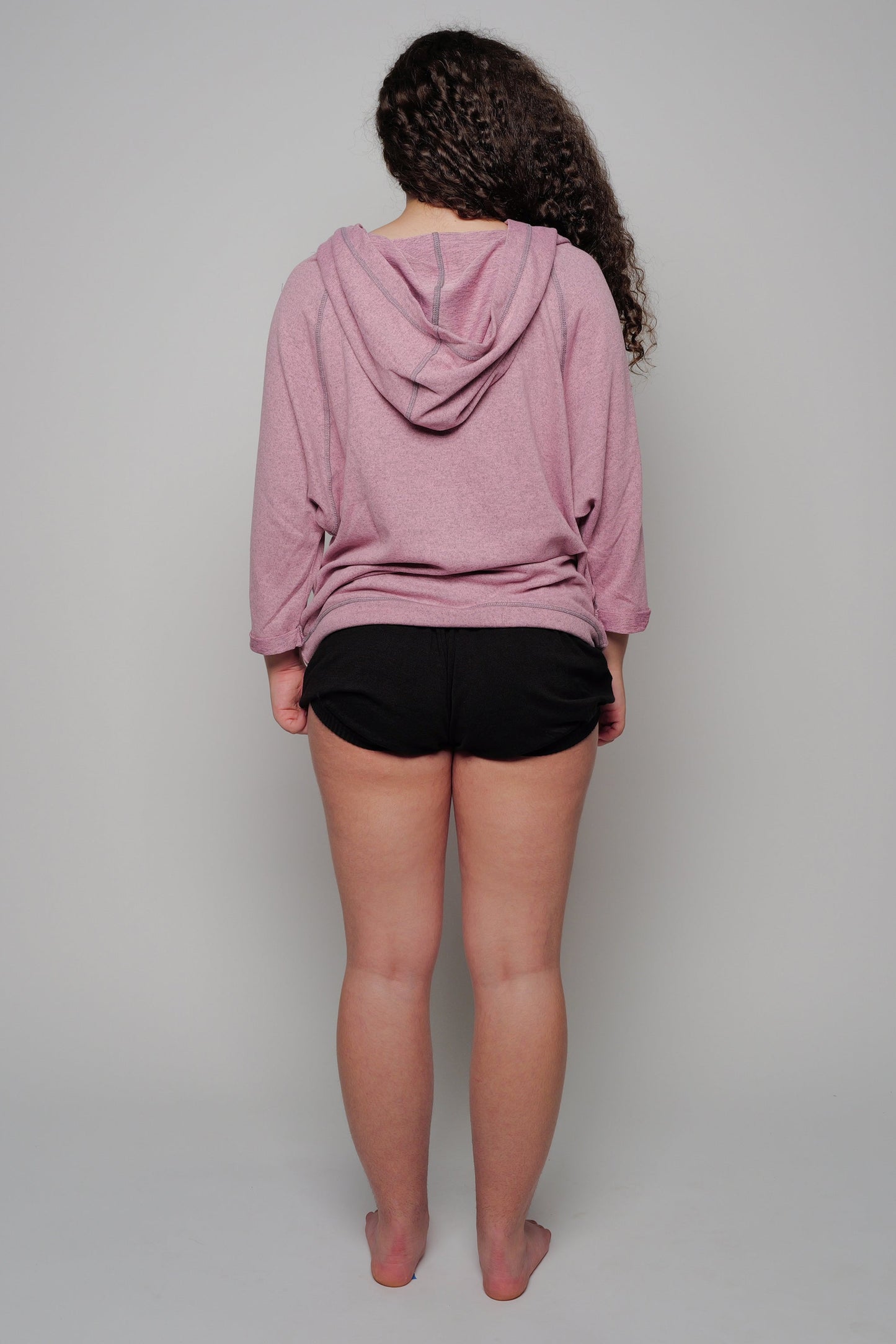 Pink Embroidered Kathryn Hoodie