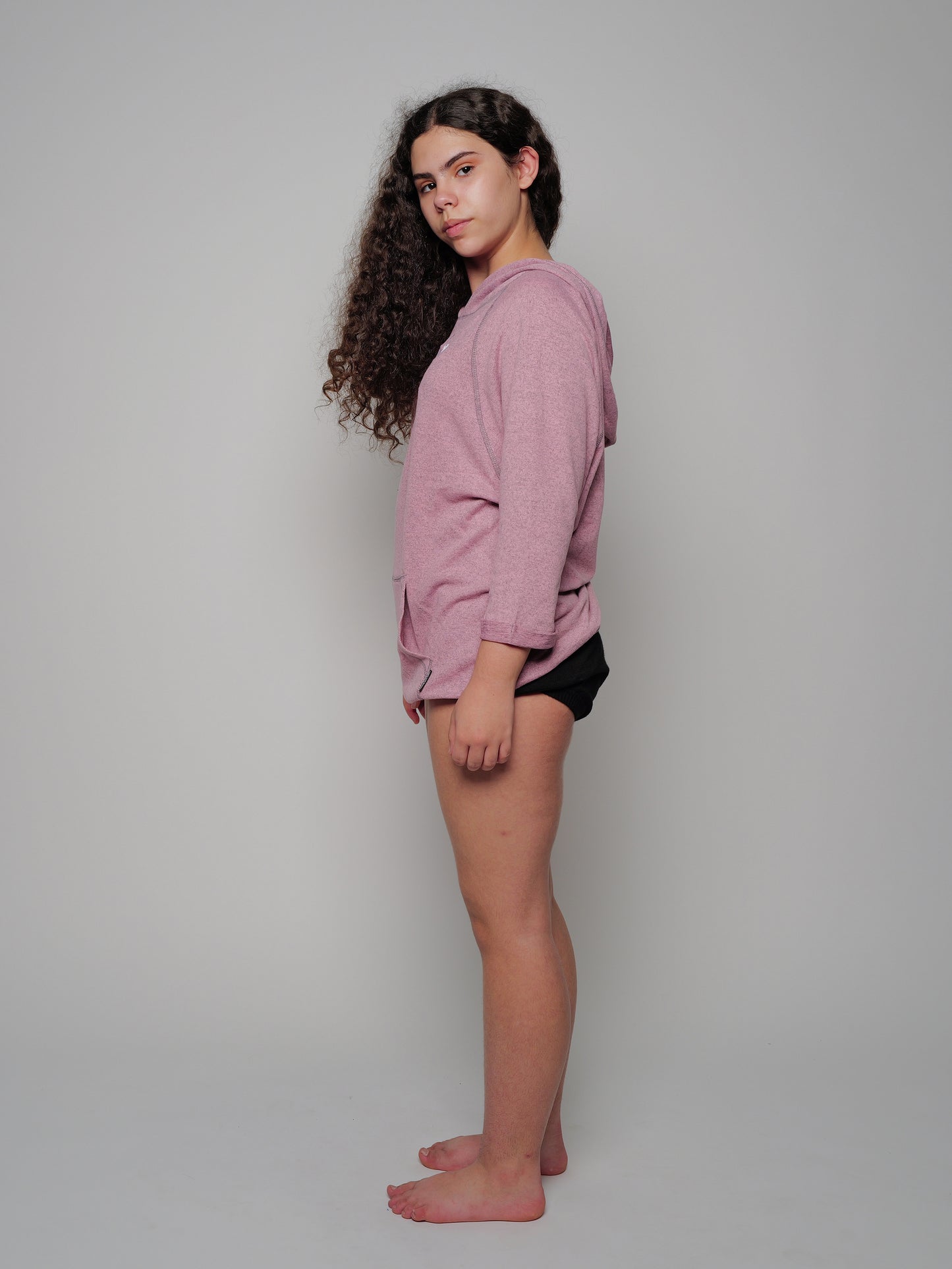 Pink Embroidered Kathryn Hoodie
