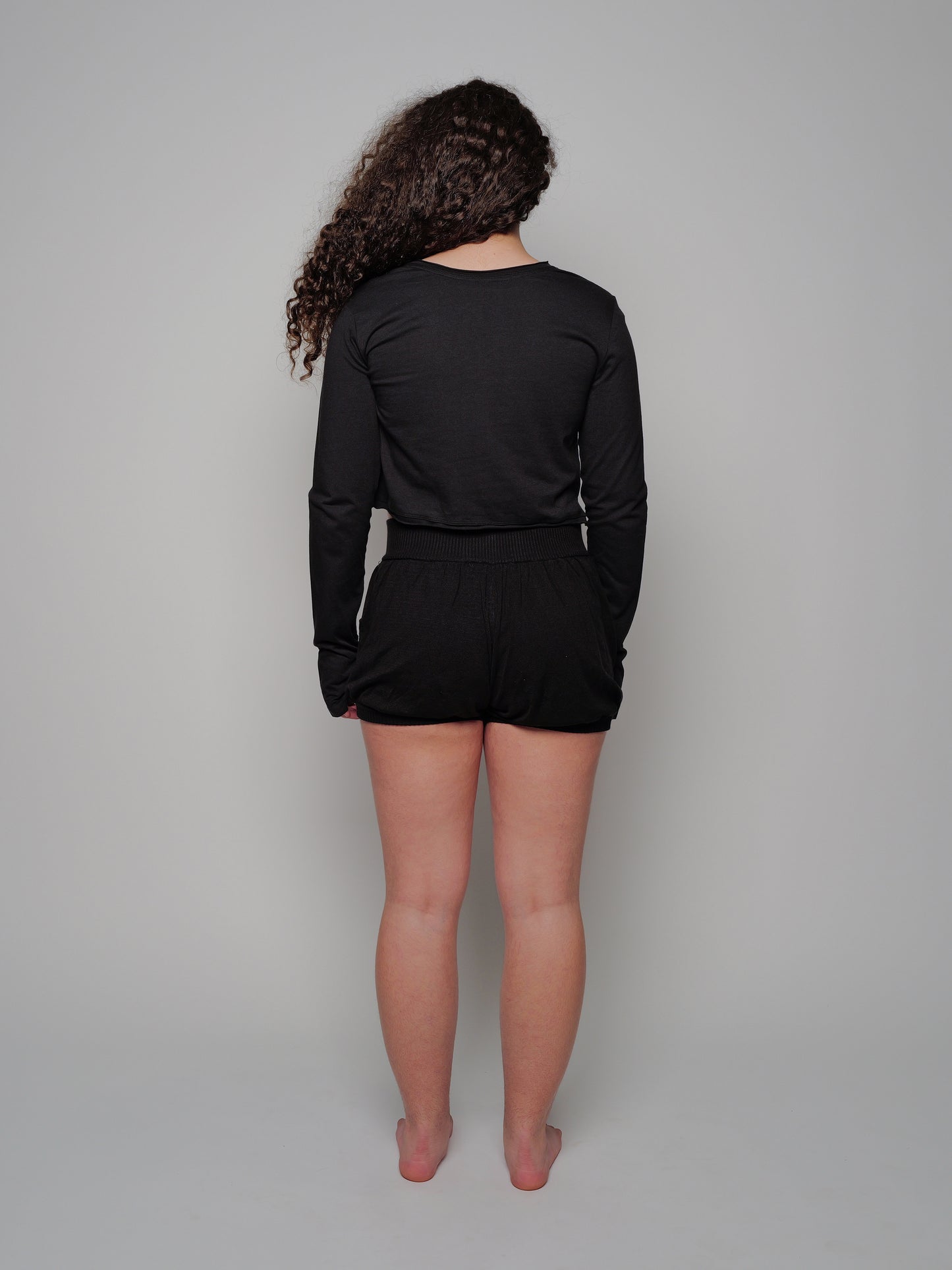 Friends Dancer Crop Long Sleeve Tee