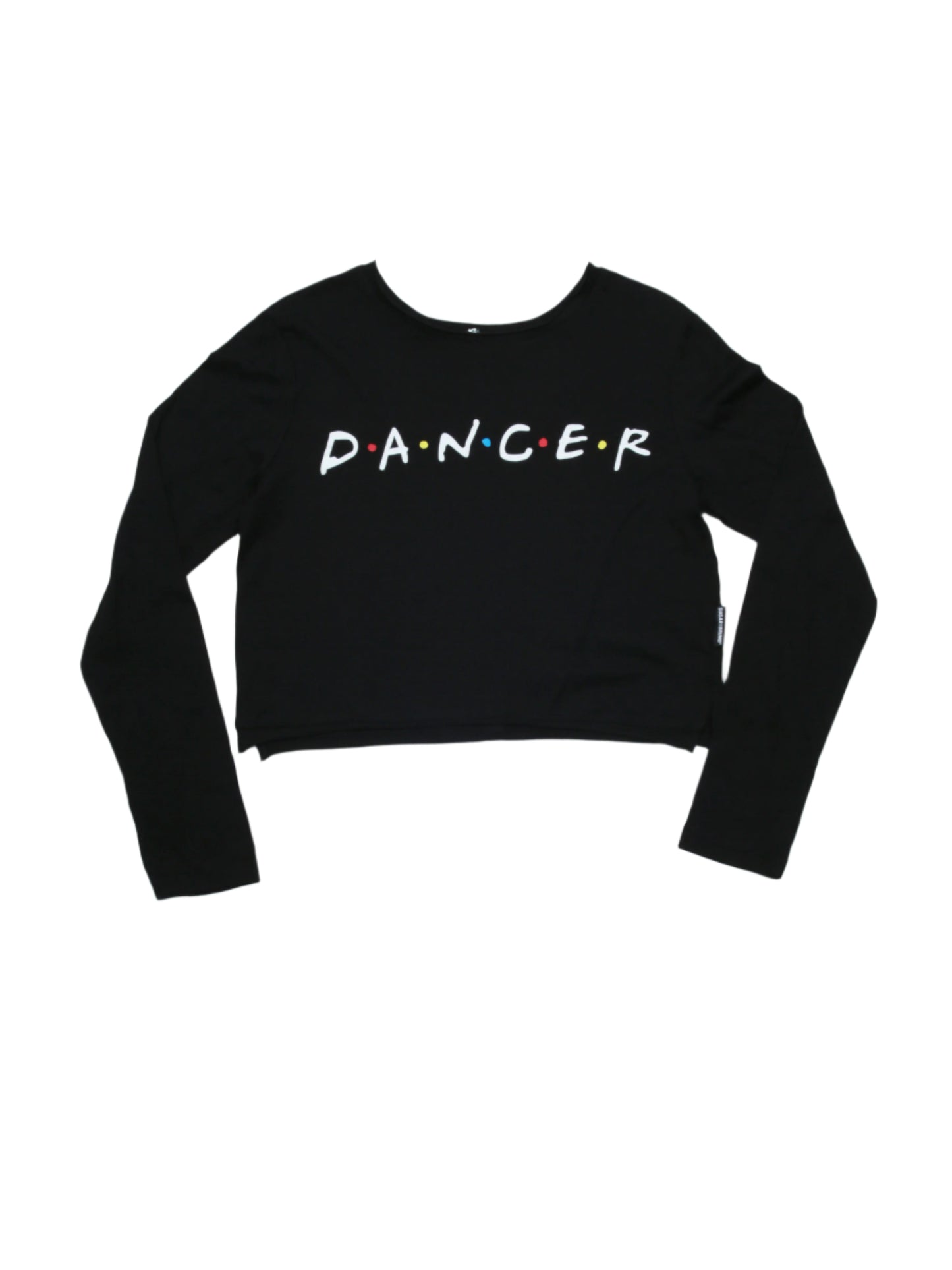 Friends Dancer Crop Long Sleeve Tee