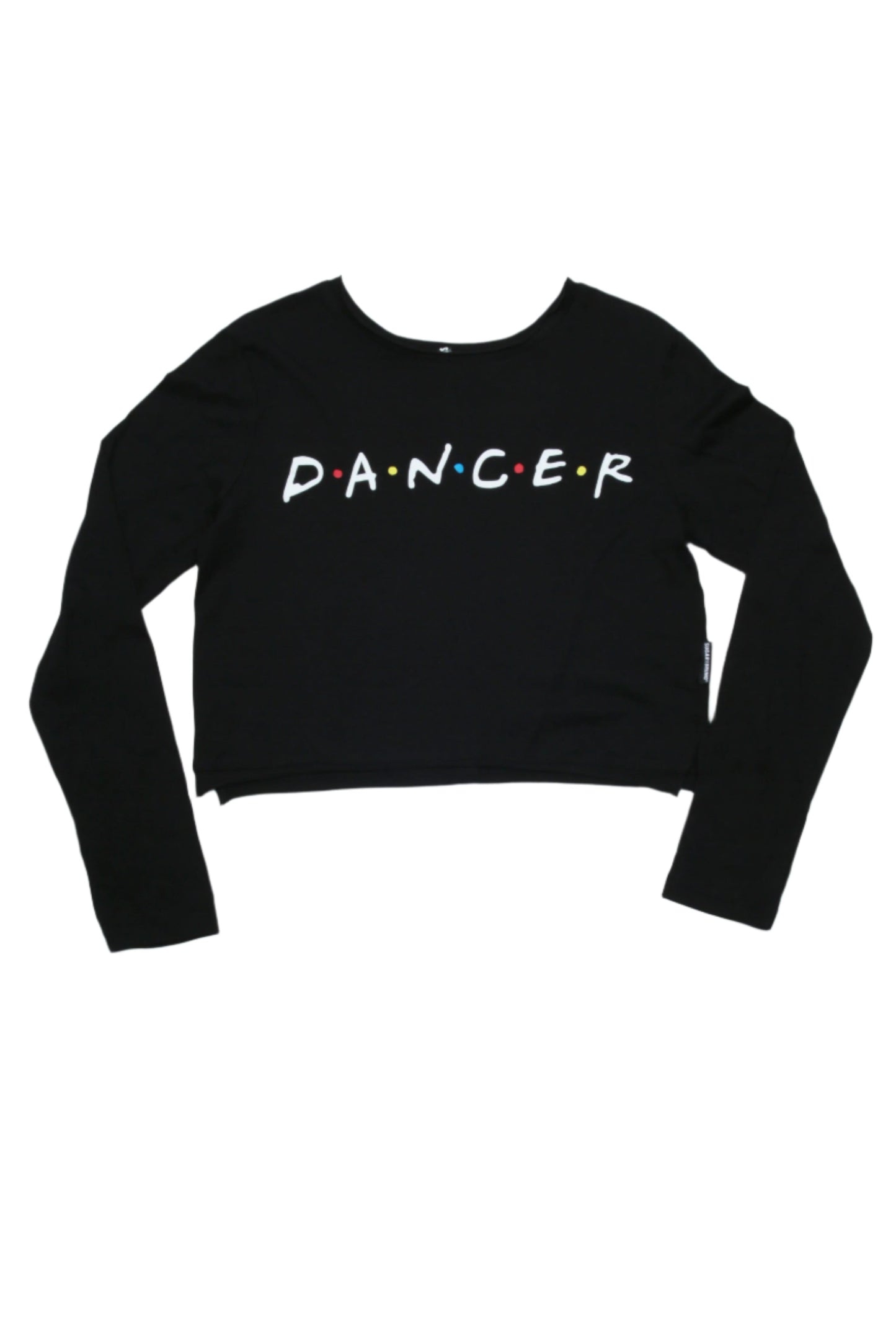 Friends Dancer Crop Long Sleeve Tee
