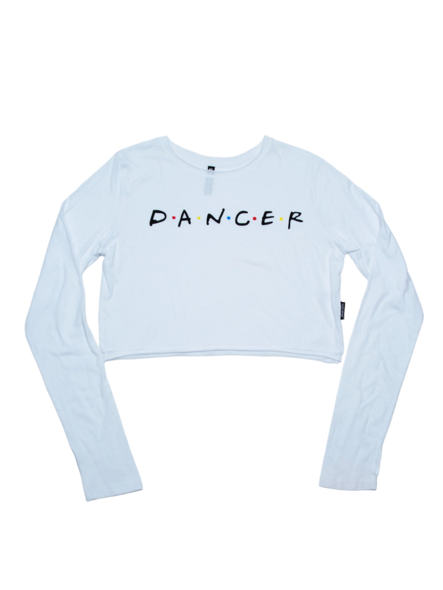 Friends Dancer Crop Long Sleeve Tee