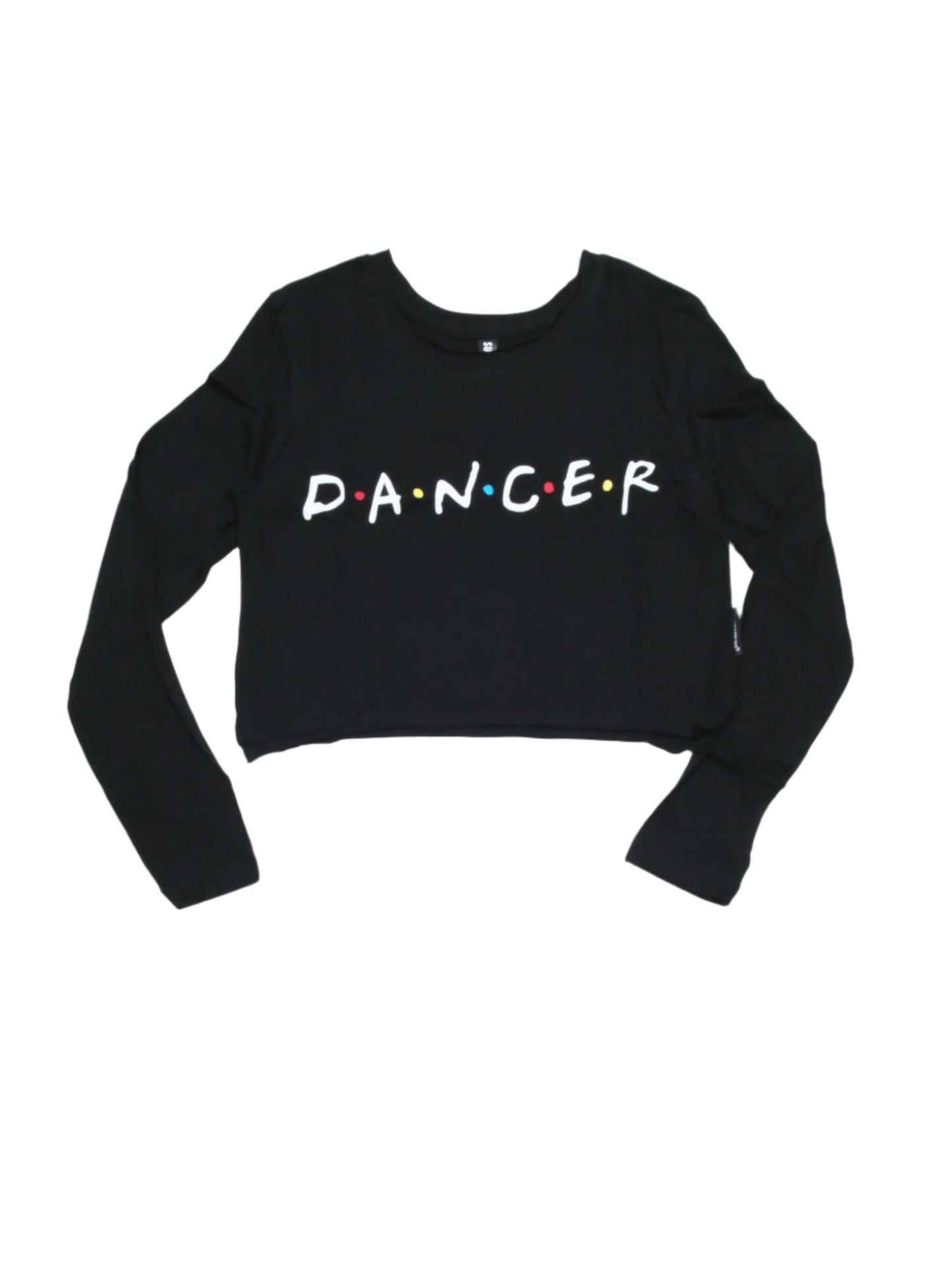 Friends Dancer Youth Long Sleeve Crop Tee
