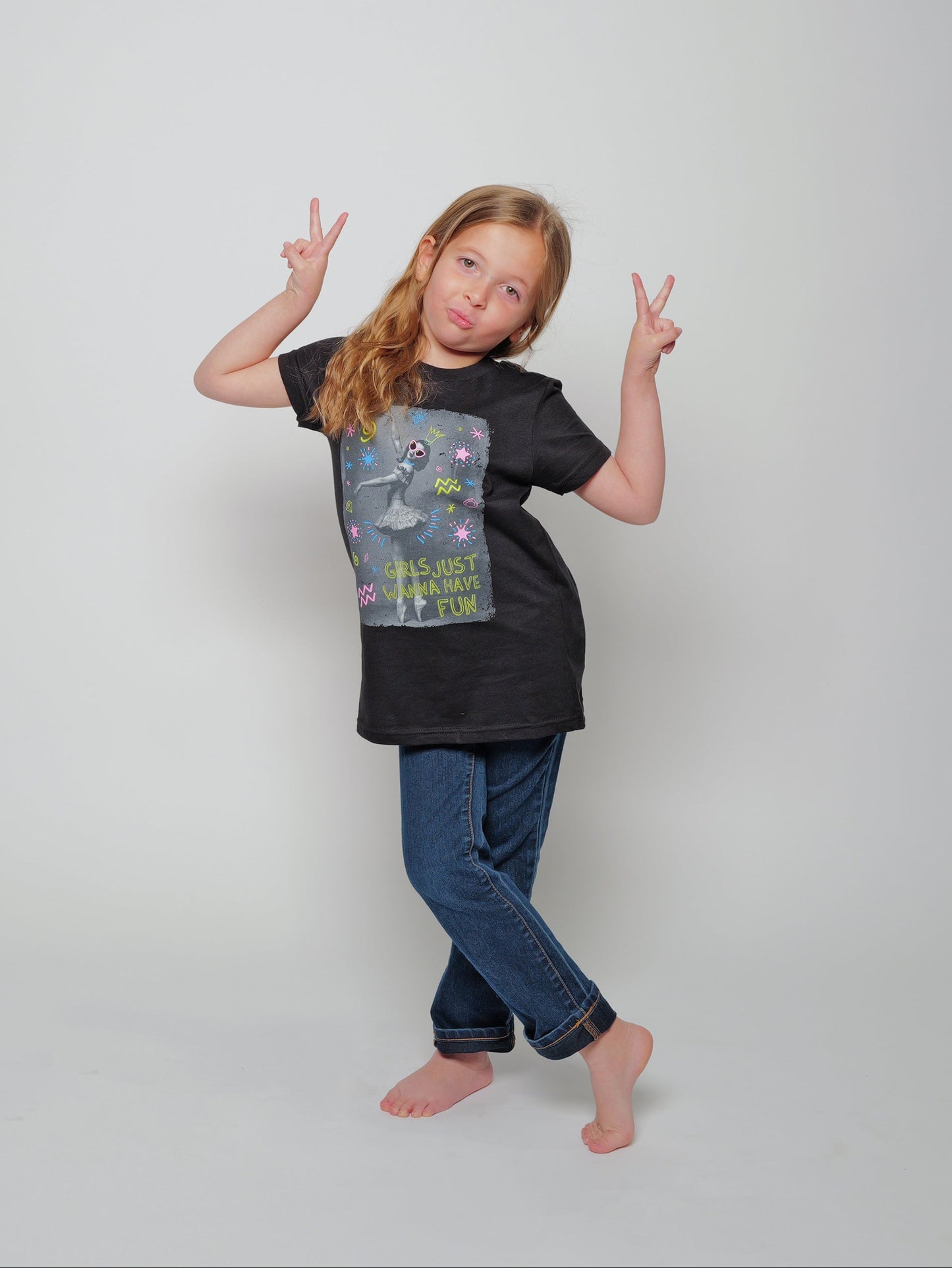 Girls Just Wanna Itty Bitty Boyfriend Tee