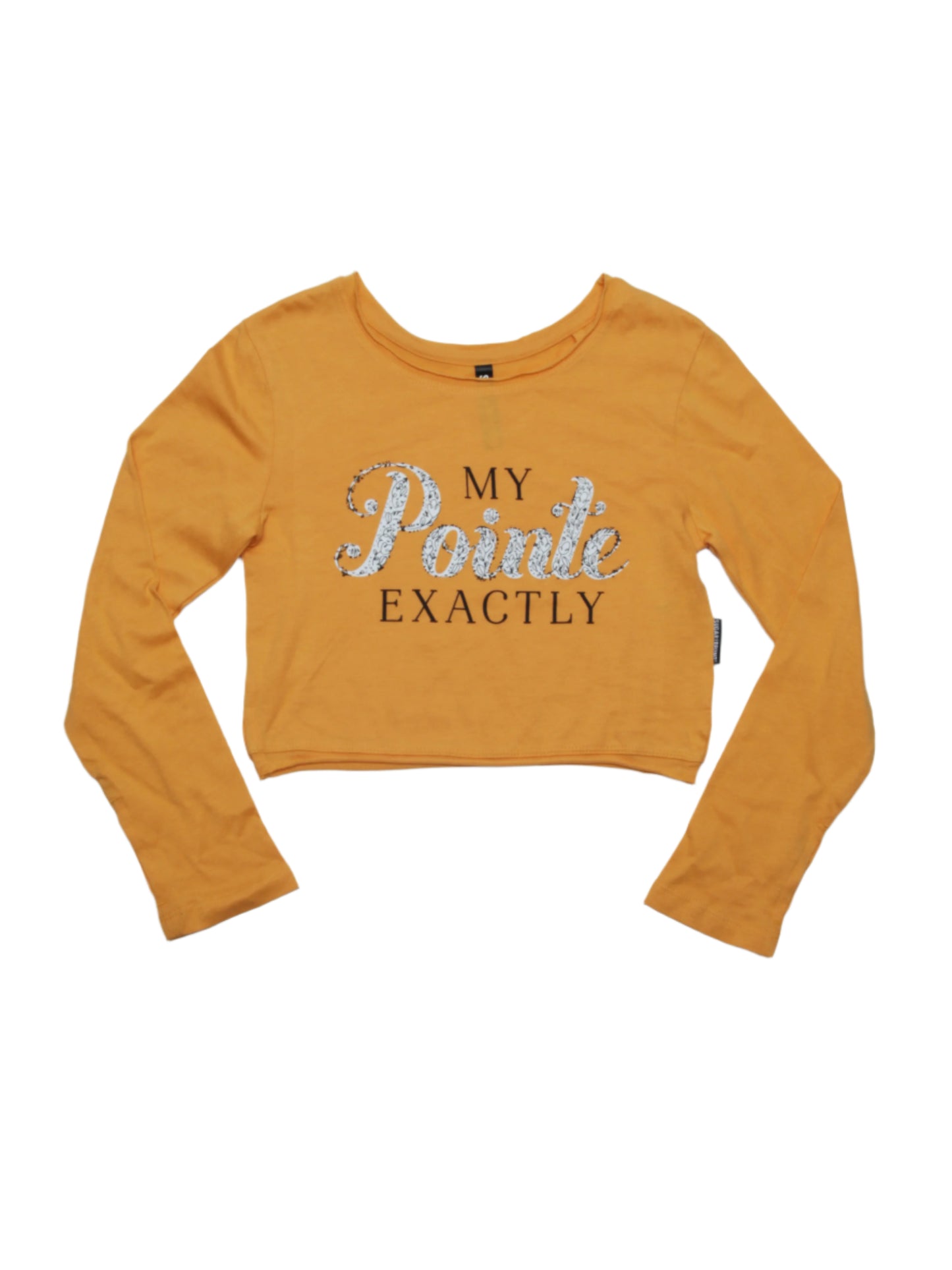 My Pointe Exactly Itty Bitty Long Sleeve Crop