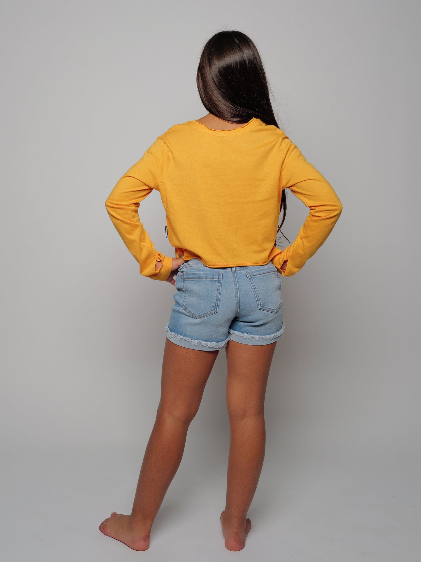 My Pointe Exactly Youth Long Sleeve Crop