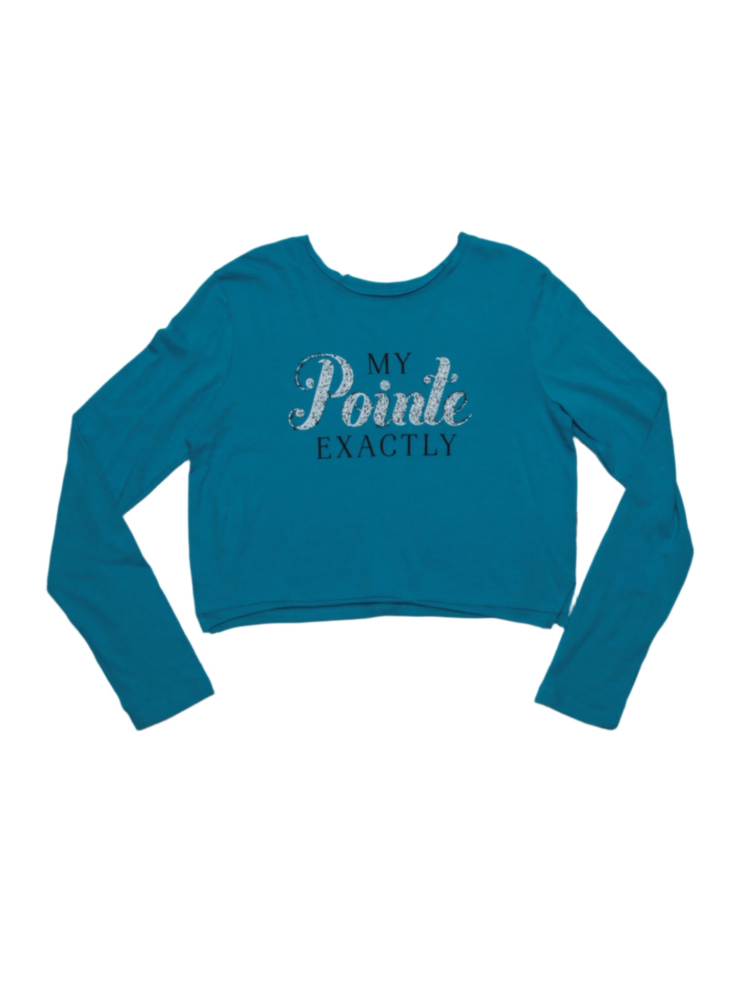 My Pointe Exactly Youth Long Sleeve Crop