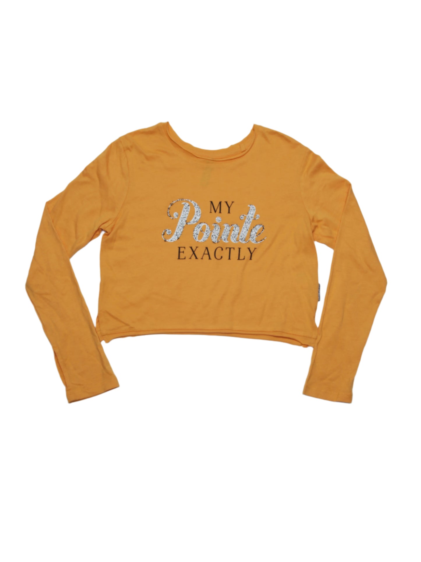 My Pointe Exactly Youth Long Sleeve Crop