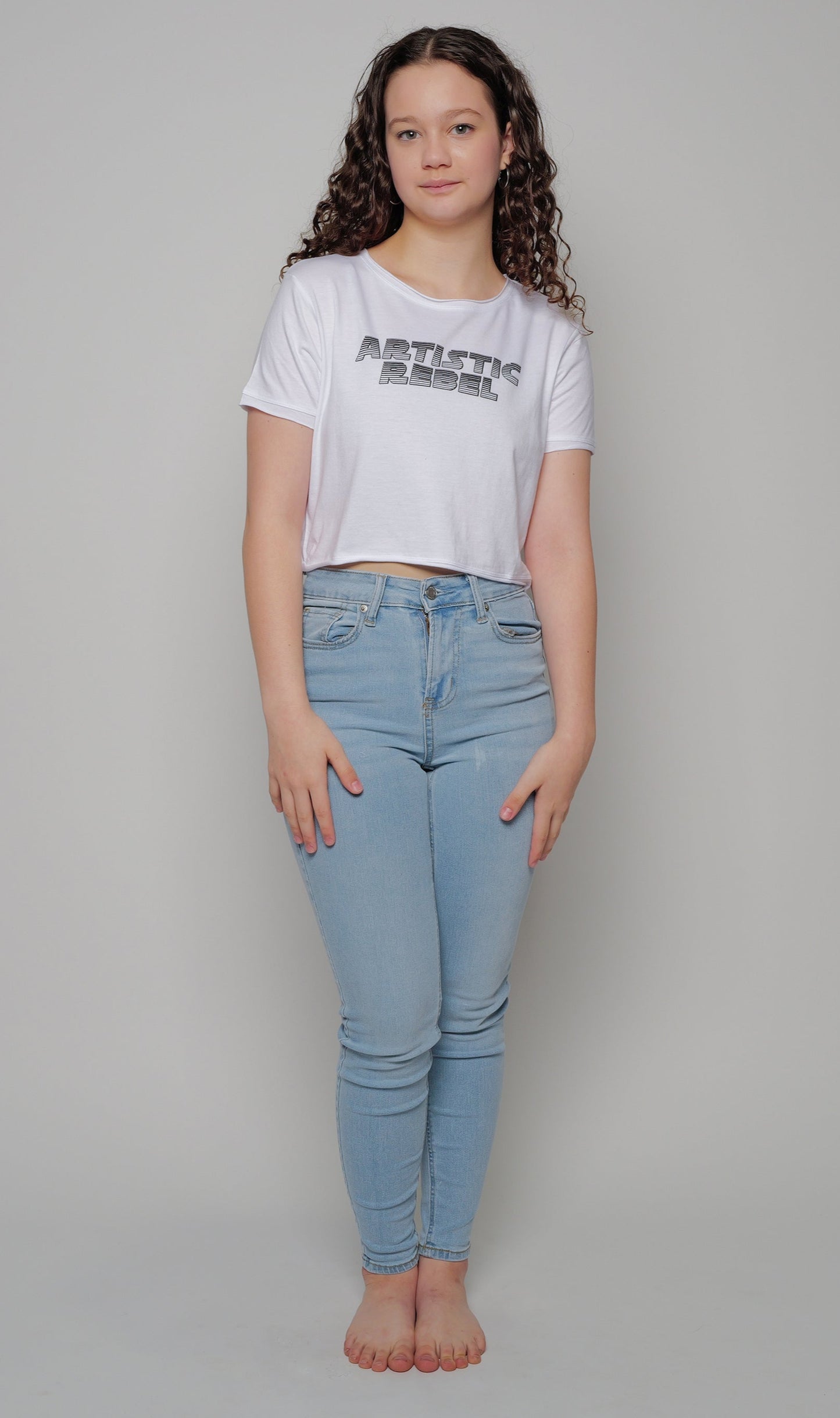 Artistic Rebel Crop Tee