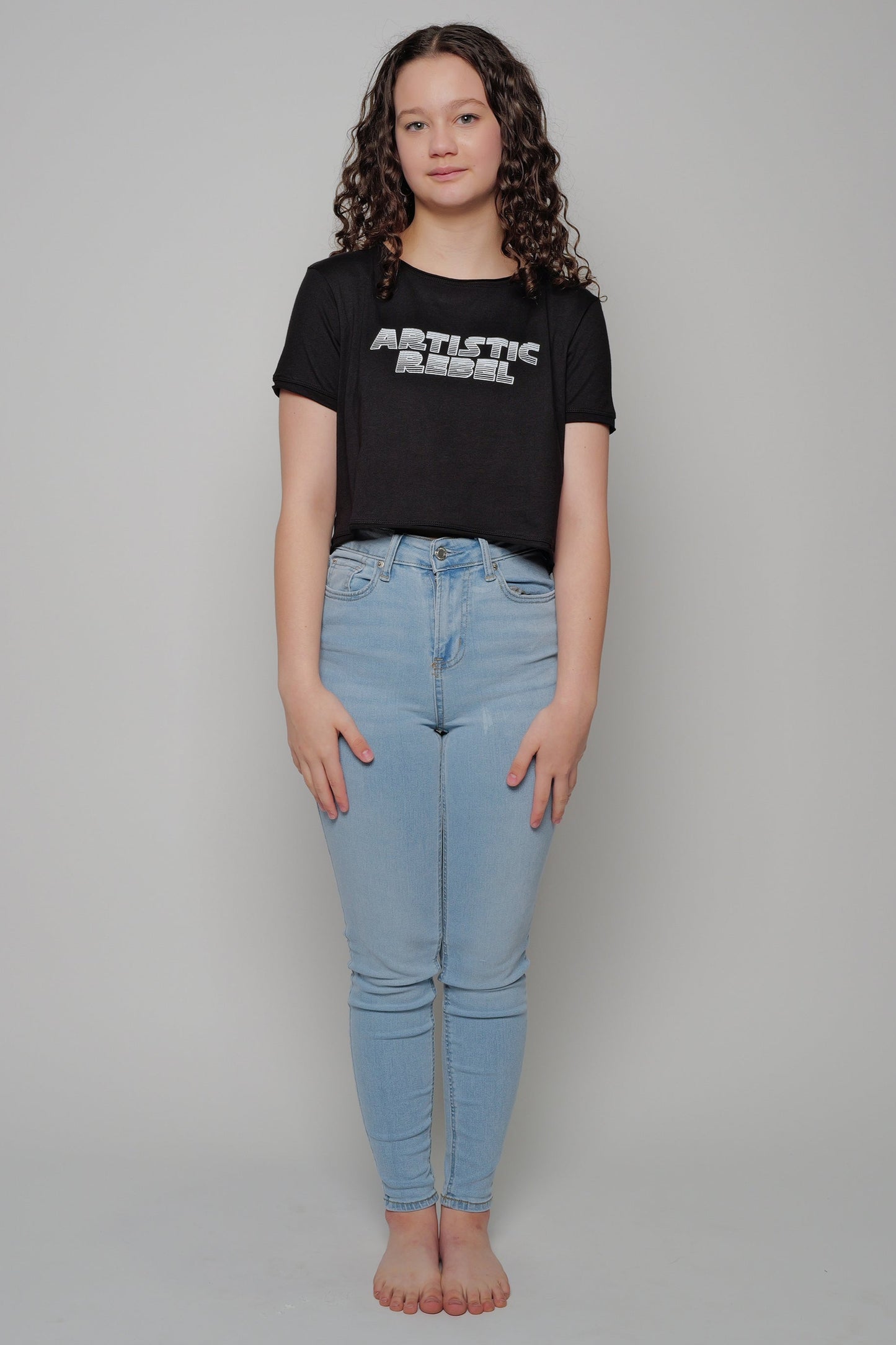 Artistic Rebel Crop Tee