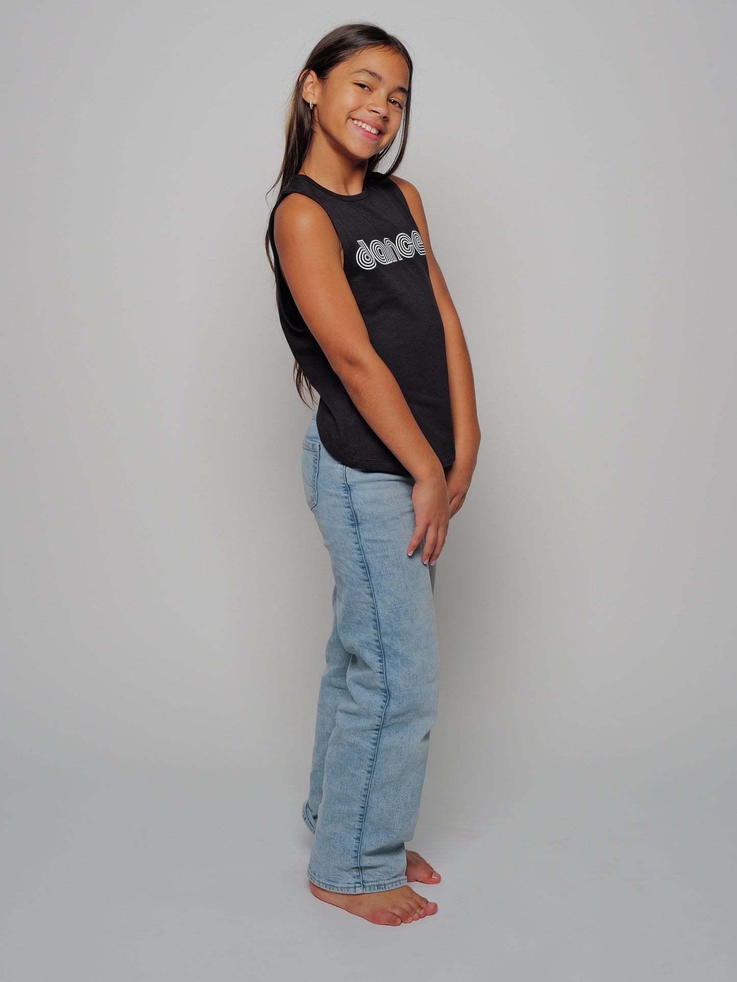 Groovy Dance Youth Twisted Pony Tank