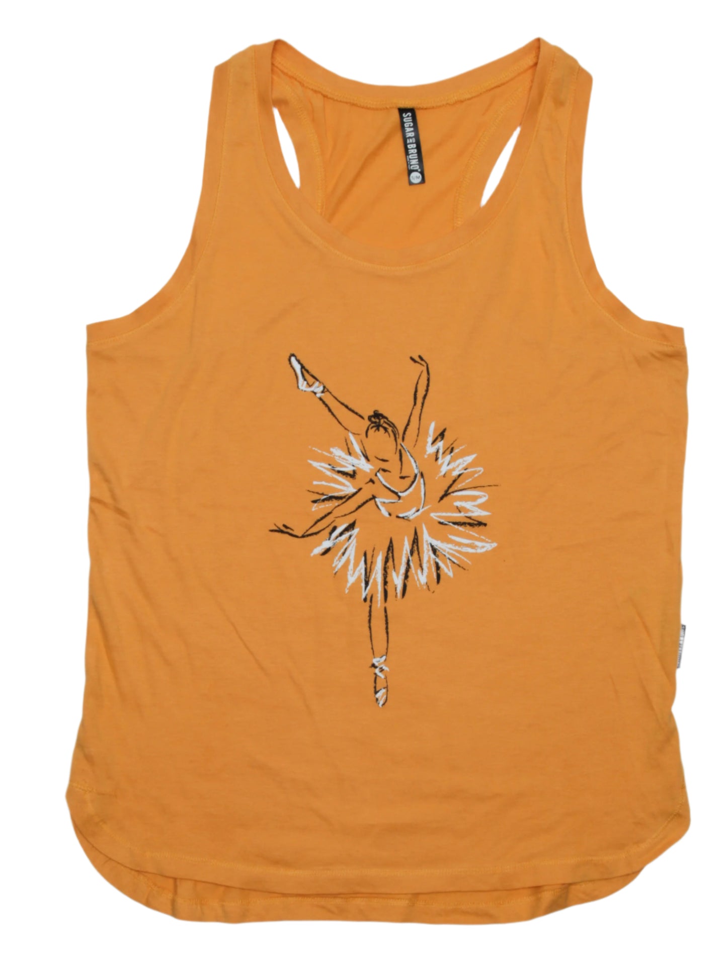 Chalk Ballerina Racerback Tank
