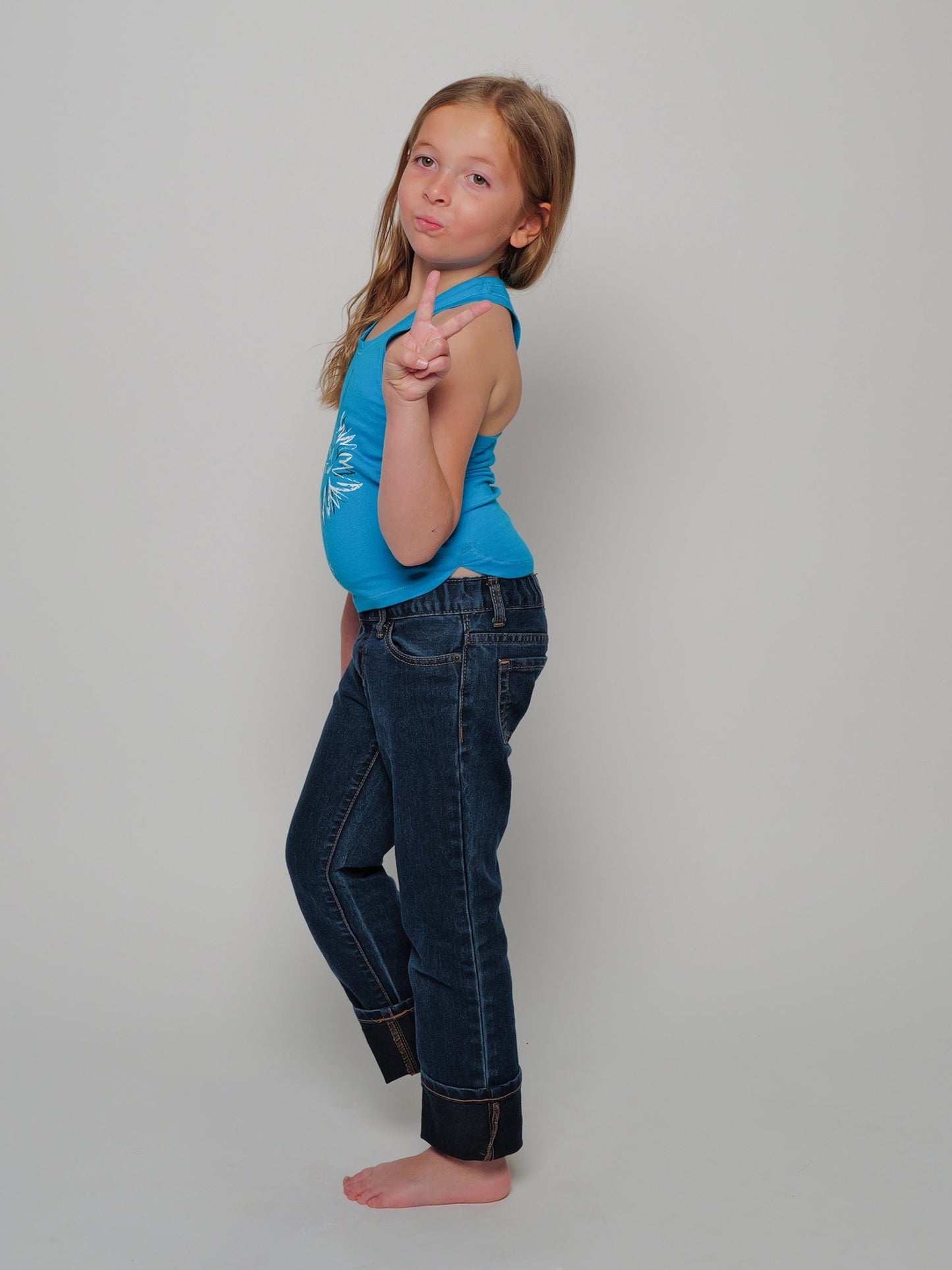 Chalk Ballerina Itty Bitty Racerback Tank