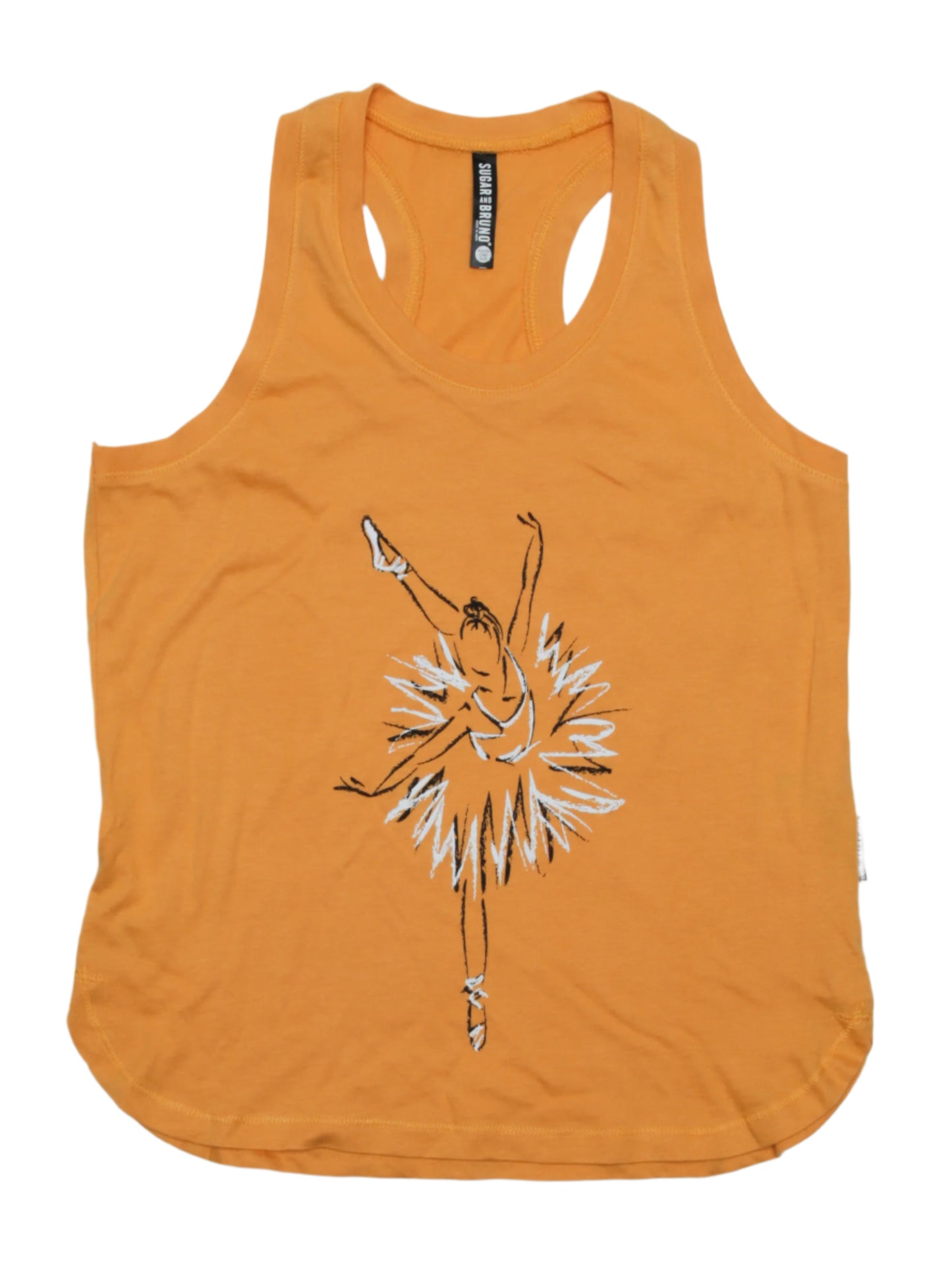 Chalk Ballerina Youth Racerback Tank