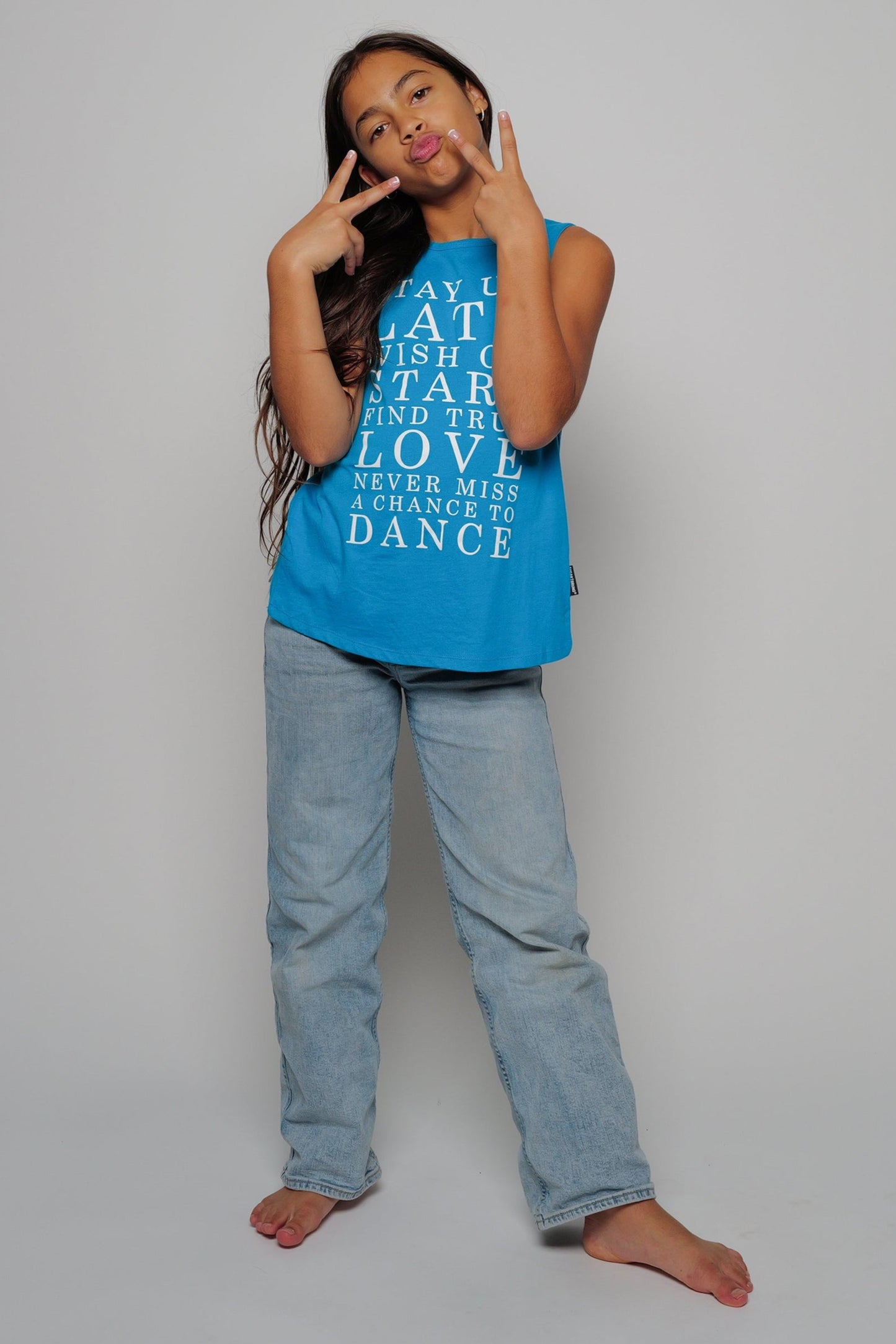 Stay Up Late Youth Twisted Pony Tank