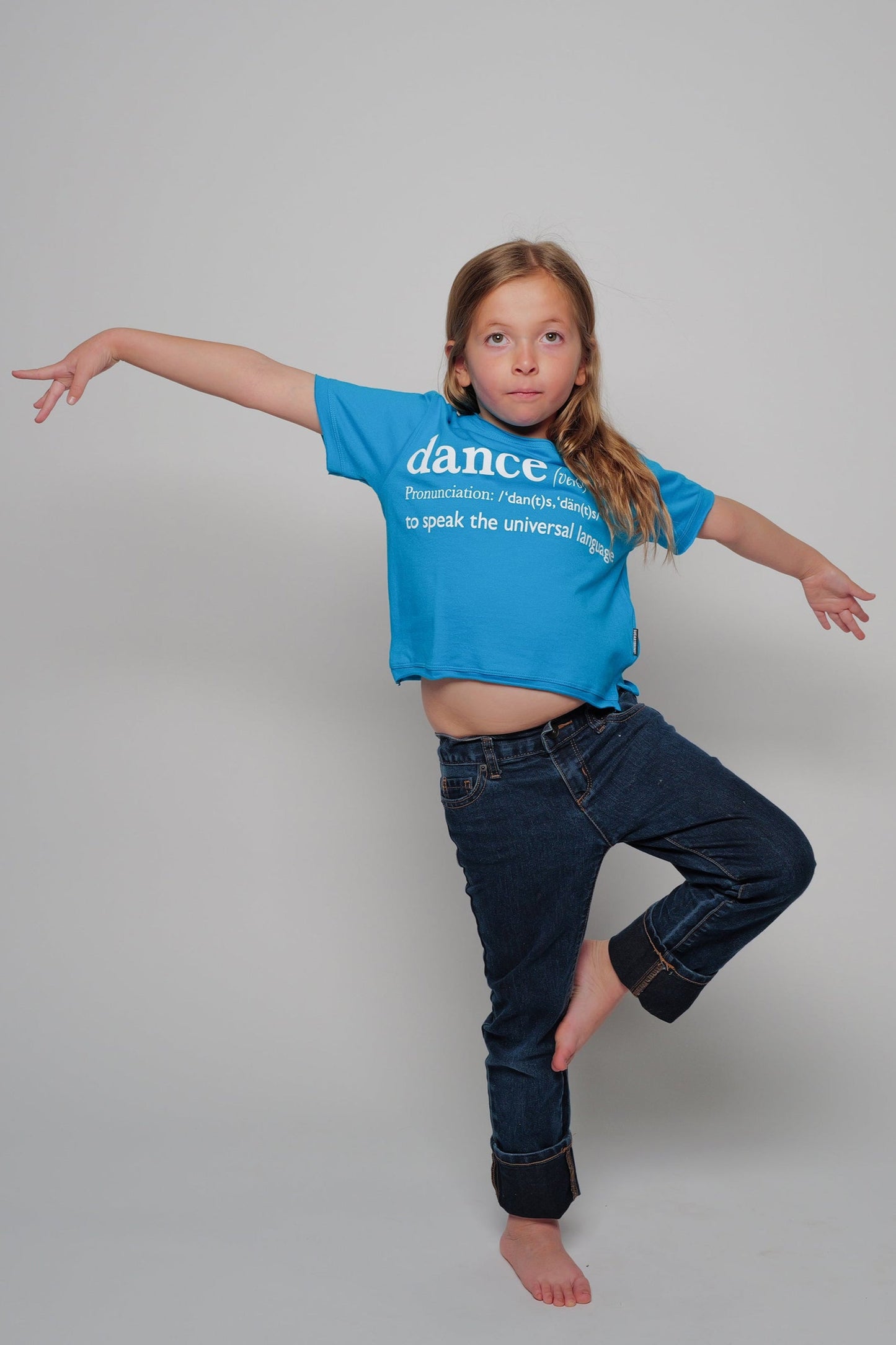 Dance Defined Youth Crop Tee