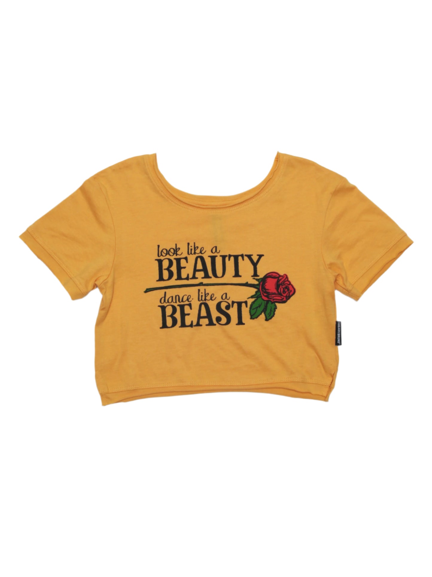 Dance Like a Beast Itty Bitty Crop Tee
