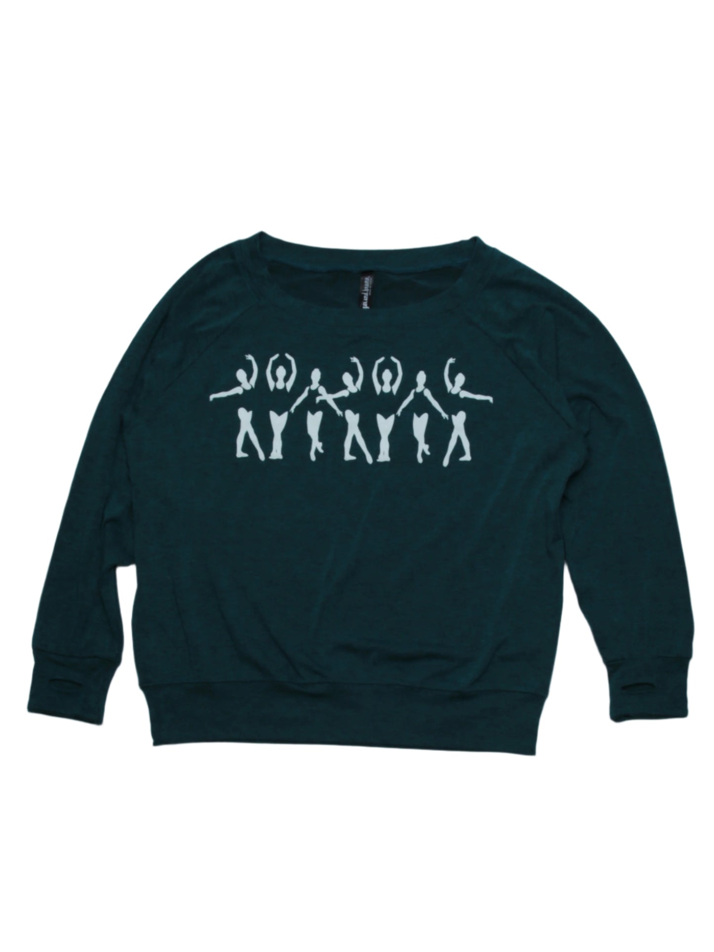 7 Silhouettes Youth Raglan