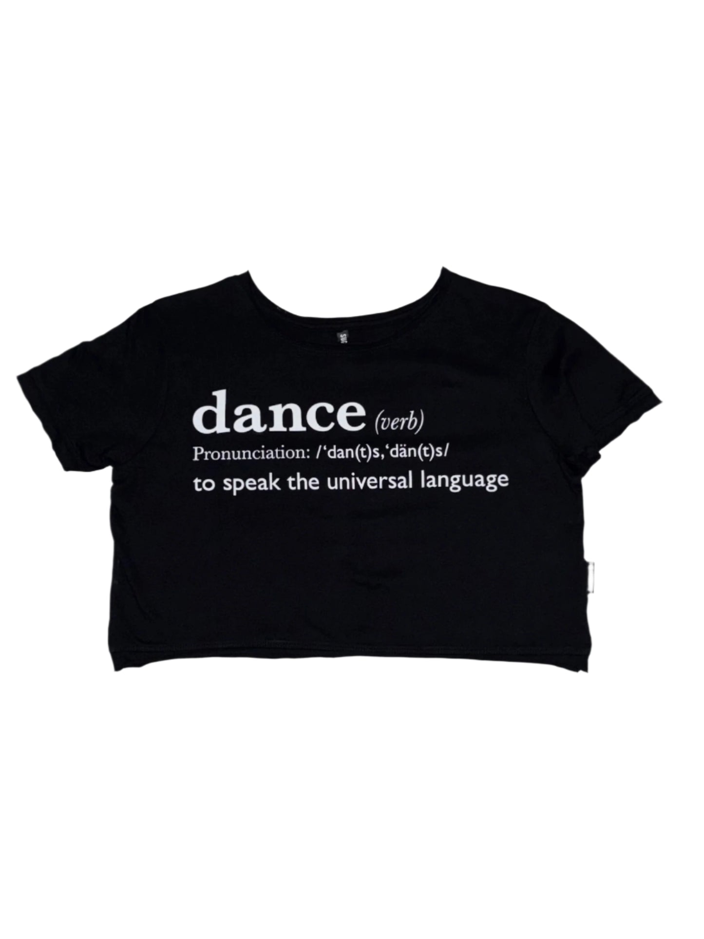 Dance Defined Crop Tee