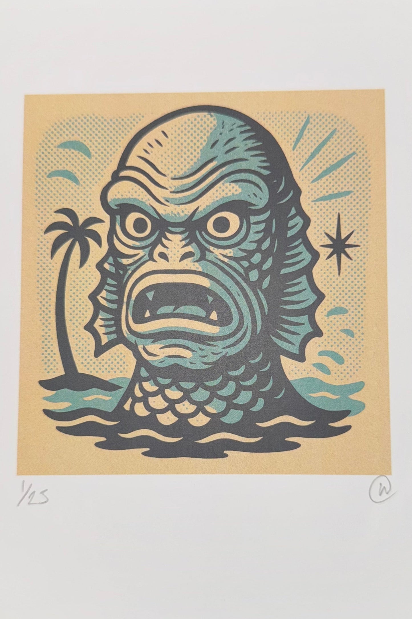 Tiki Treasures - Gil by Wil - signed Print