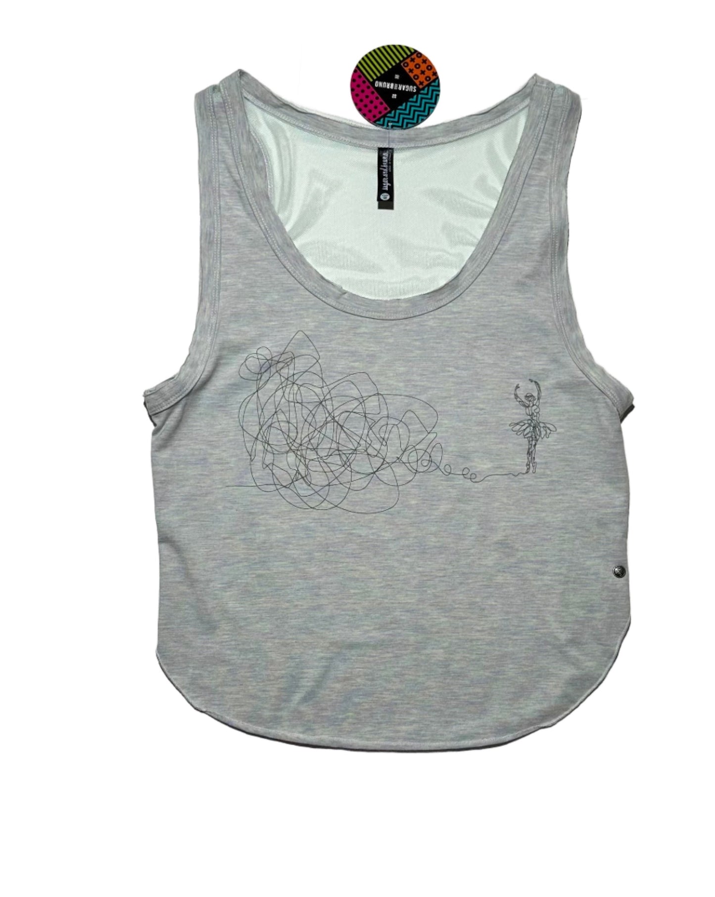 Sketch Ballerina Youth Summer Breeze Tank