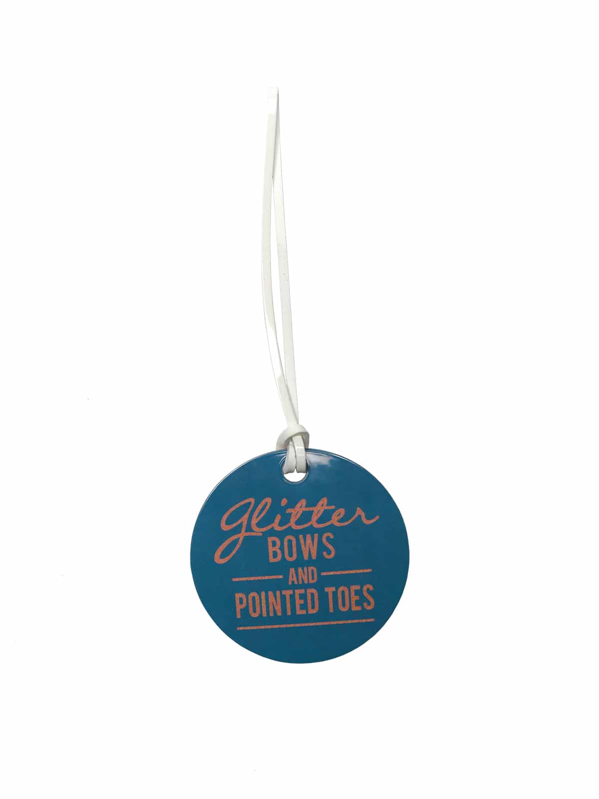 Glitter Bows Luggage Tags - 10 Pack
