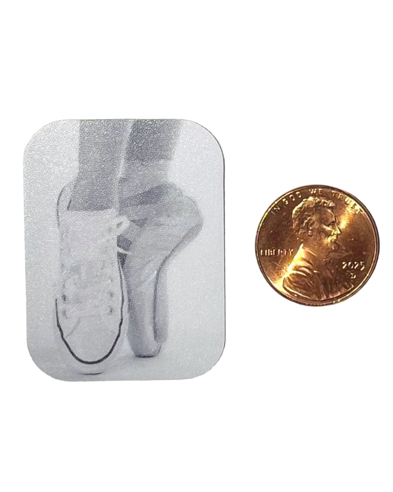 Sneaker on Pointe water bottle sticker