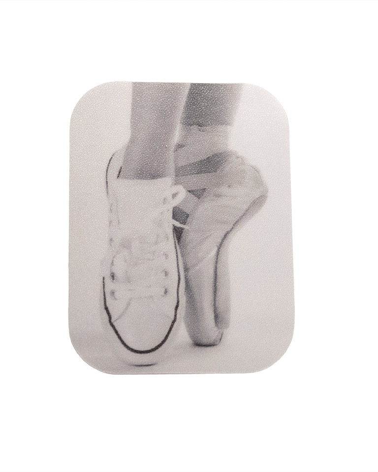 Sneaker on Pointe water bottle sticker