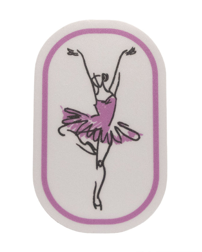 Ballerina water bottle sticker