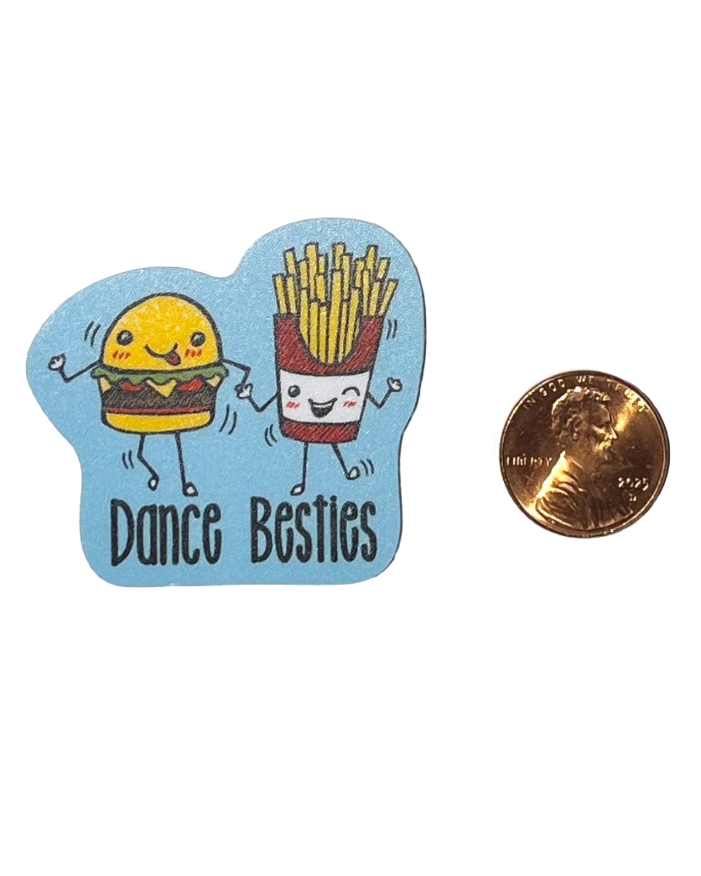 Dance Besties water bottle sticker