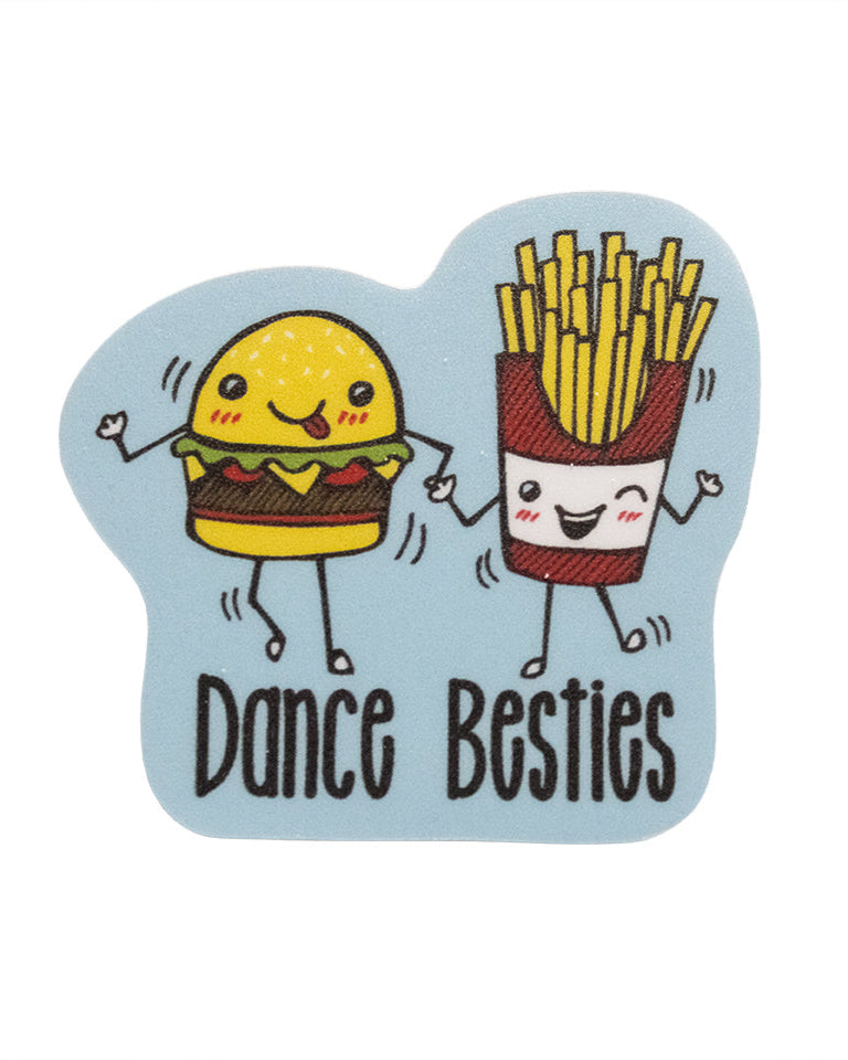 Dance Besties water bottle sticker