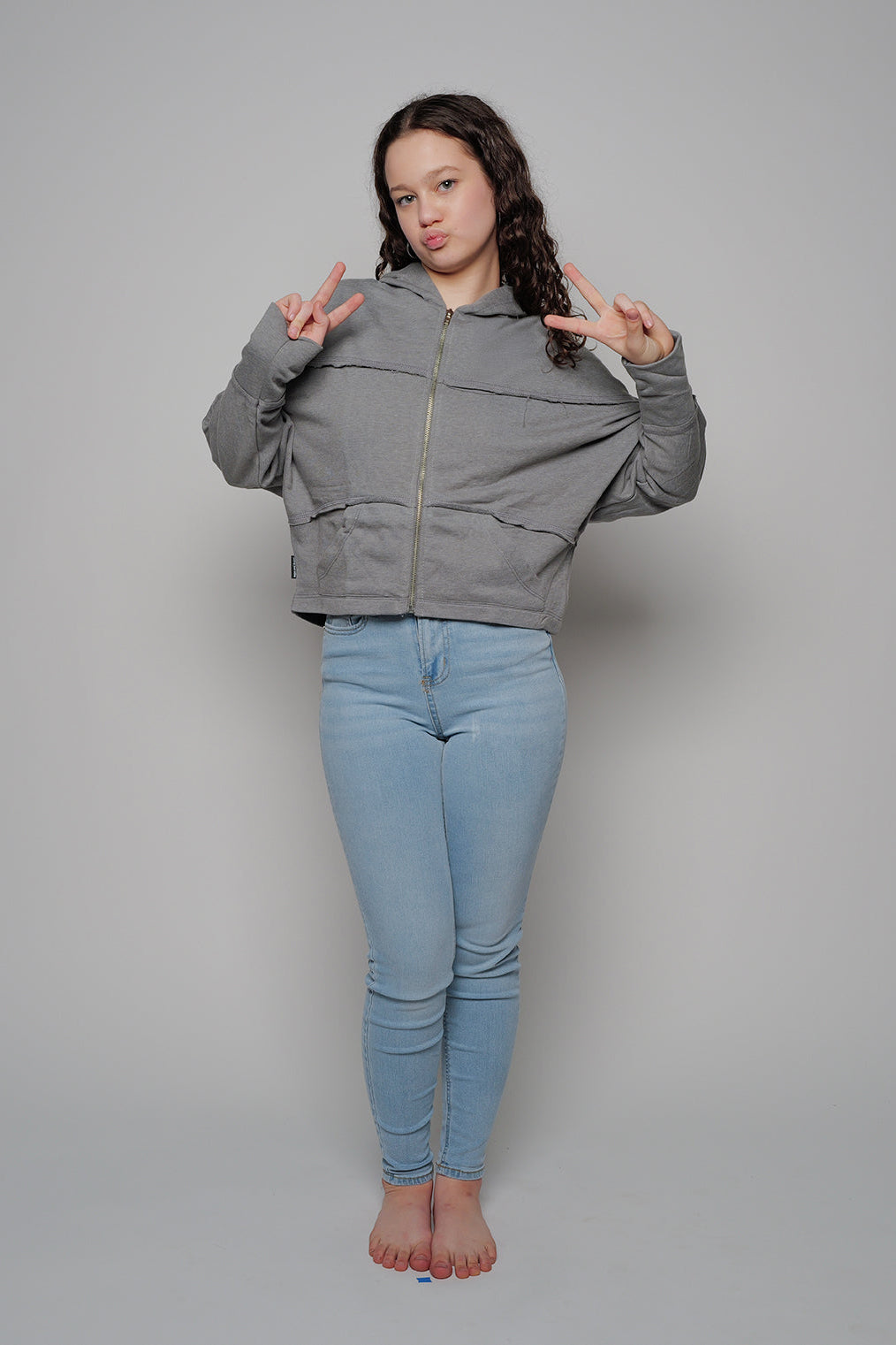 Terry Dolman Zip Up