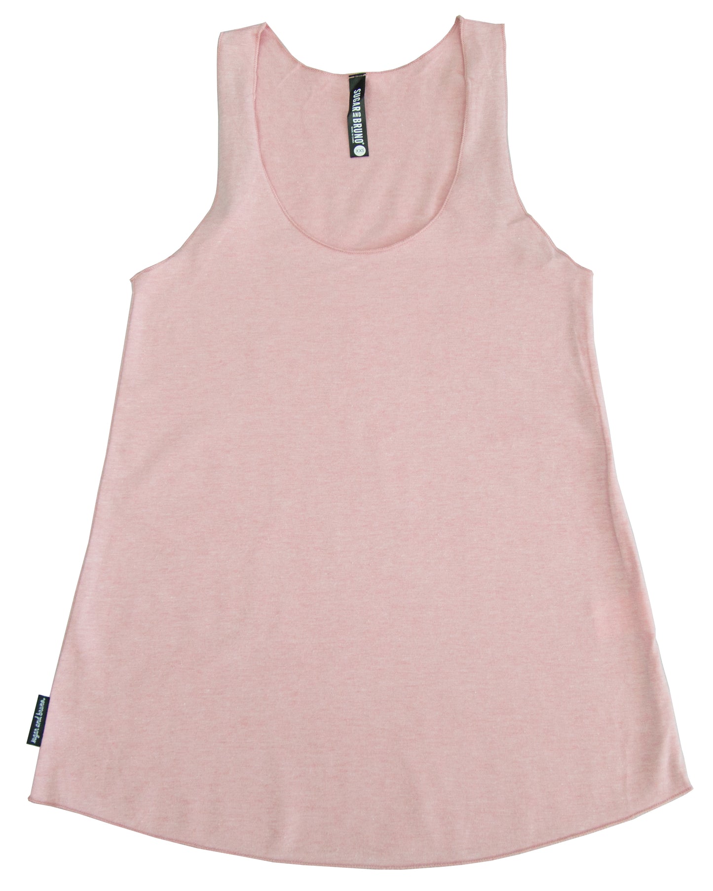 Racerback Tank, Mellow Rose