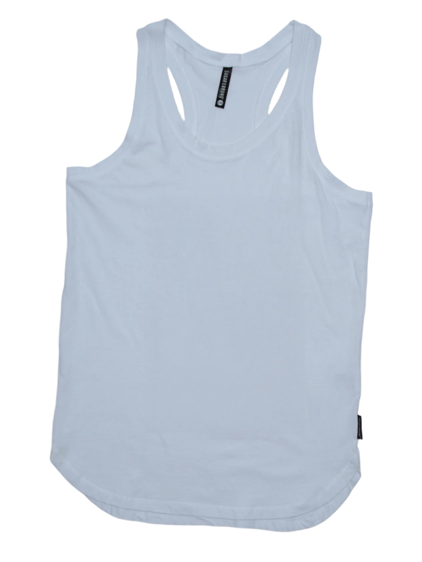 Racerback Tank, White