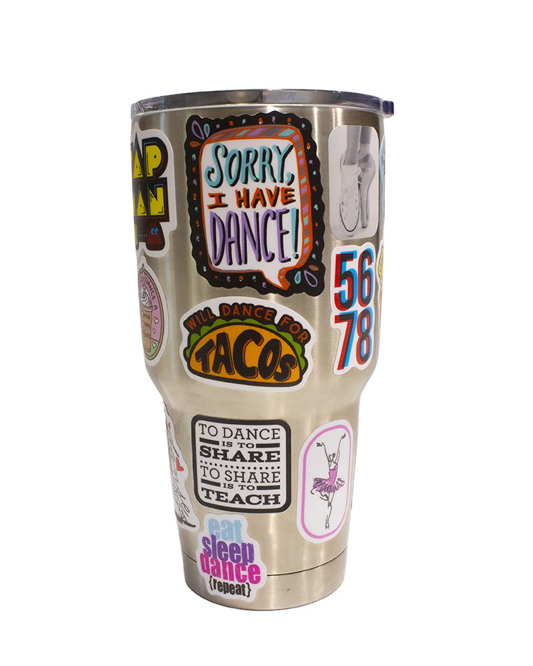 Sorry I Have Dance water bottle sticker