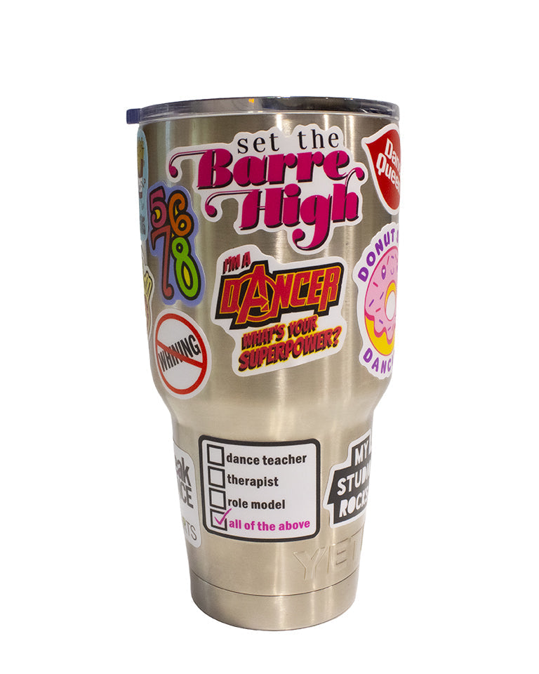 Dance Teacher Therapist water bottle sticker