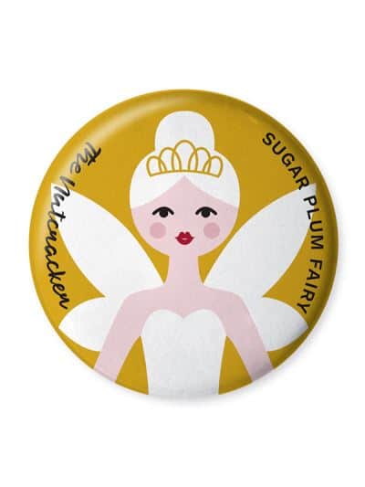 Sugar Plum Fairy Button