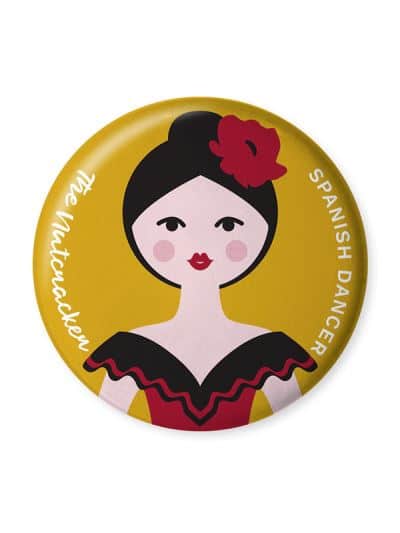 Spanish Dancer Button