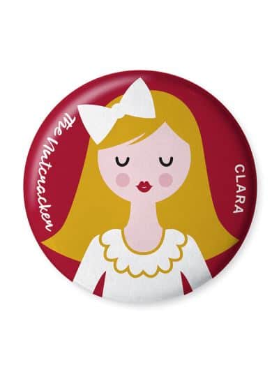 Clara Dancer Button