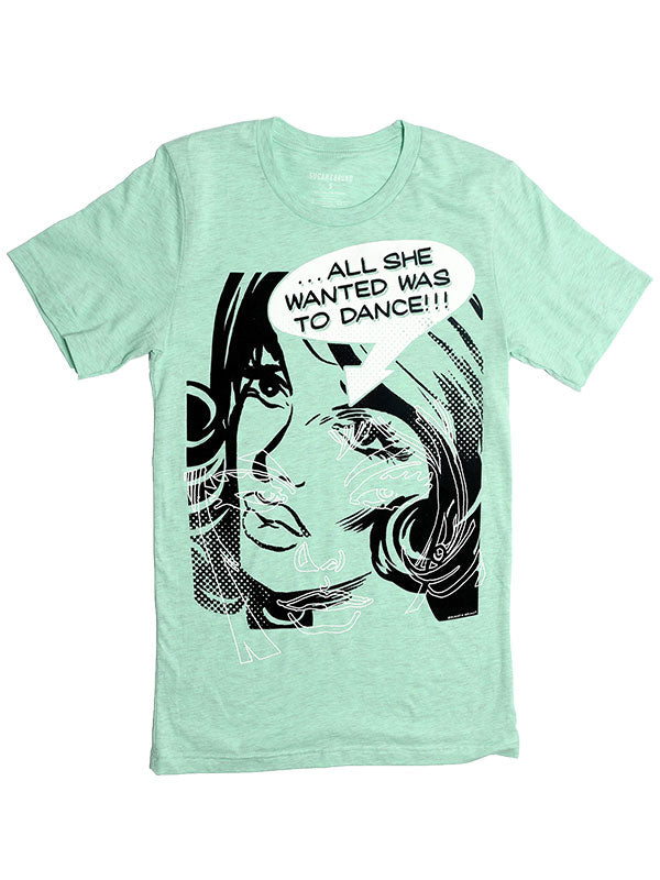 All She Wanted Boyfriend Tee, Mint