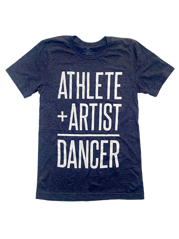 Navy Heather Athlete Artist Boyfriend Tee