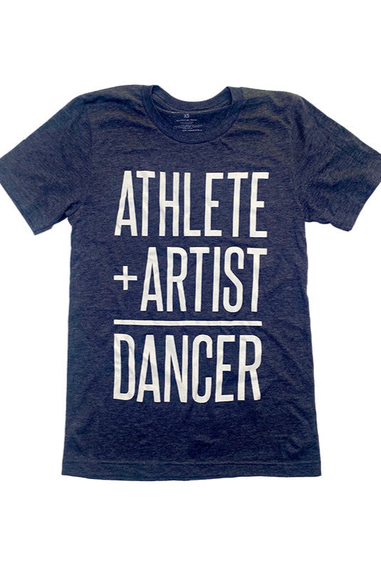 Navy Heather Athlete Artist Boyfriend Tee