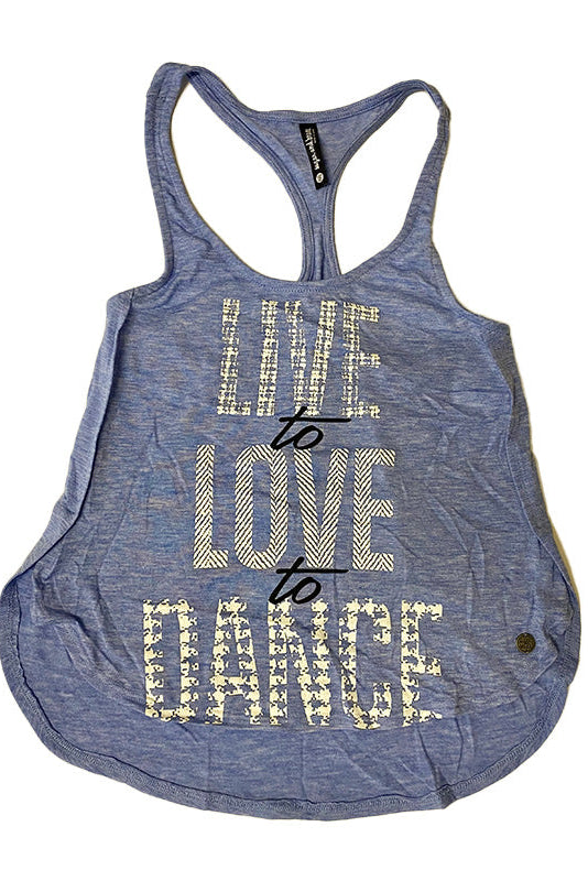 Live to Love Youth Petal Racerback