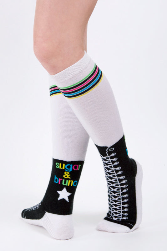 Sneaker Knee High Socks