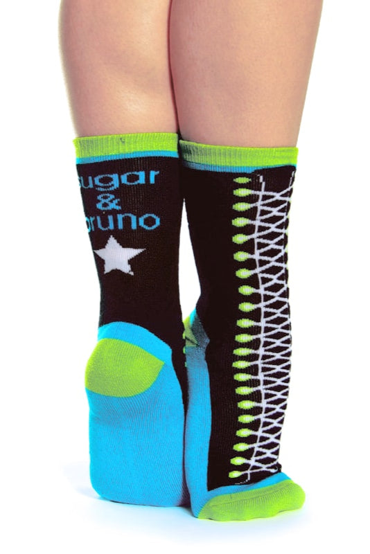 Sneaker Crew Socks, Black